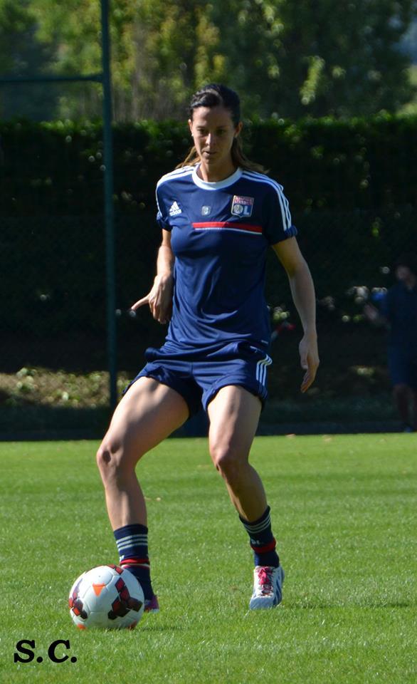 Olympique Lyonnais Féminin, Lara Dickenmann, Camille Abily ...