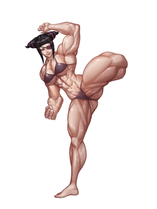 musclegirlart:Juri Han byRokupan 