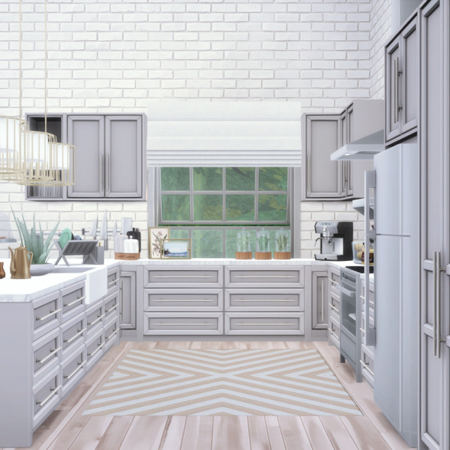 sims4mmcc — peacemaker-ic: Quintin Kitchen - Stylish Modern...