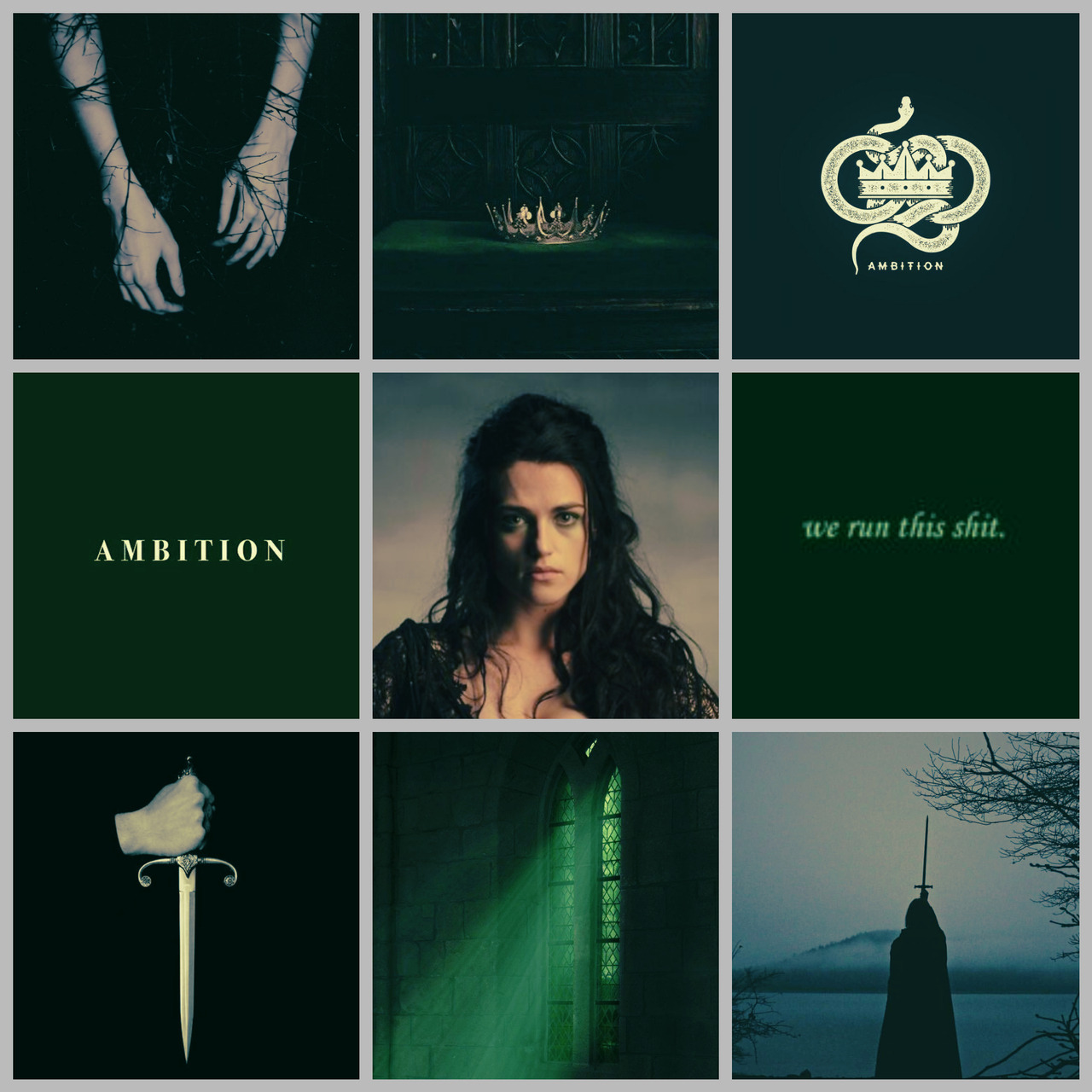 Morgana Pendragon Moodboard 