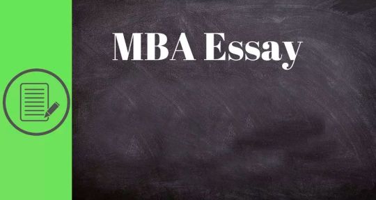 Best mba application essays