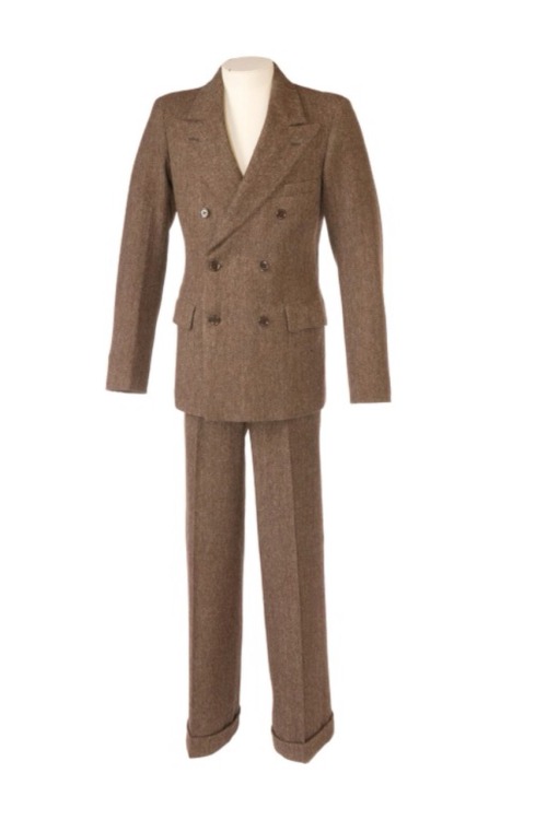 Suit 1940-1949. Utility. Great Britain. Tweed 