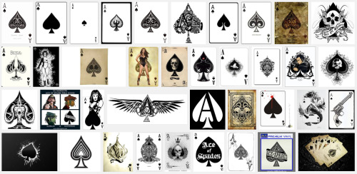 “Ace of Spades,” Google Image search by Rob Walker,...