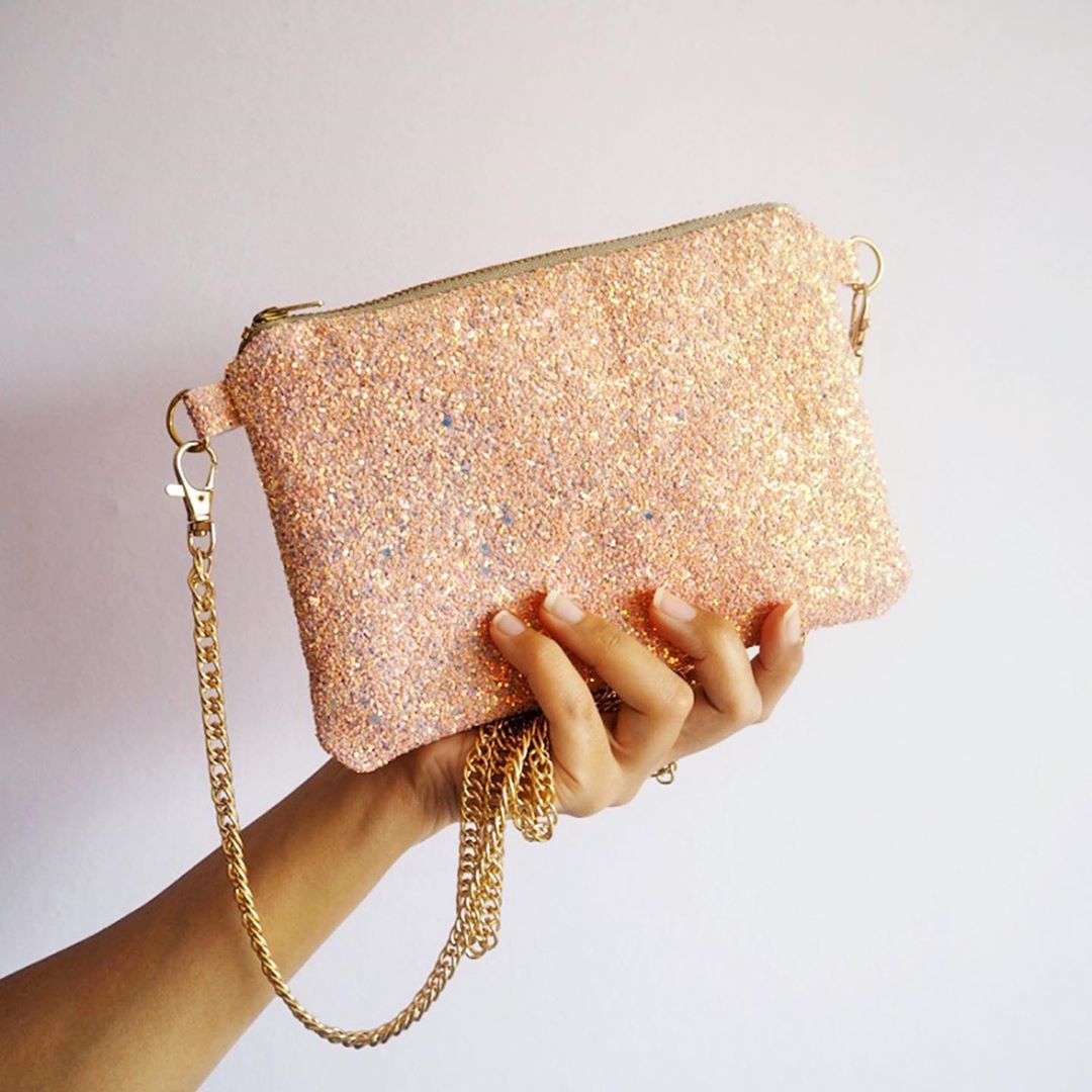 bubblegum pink crossbody bag