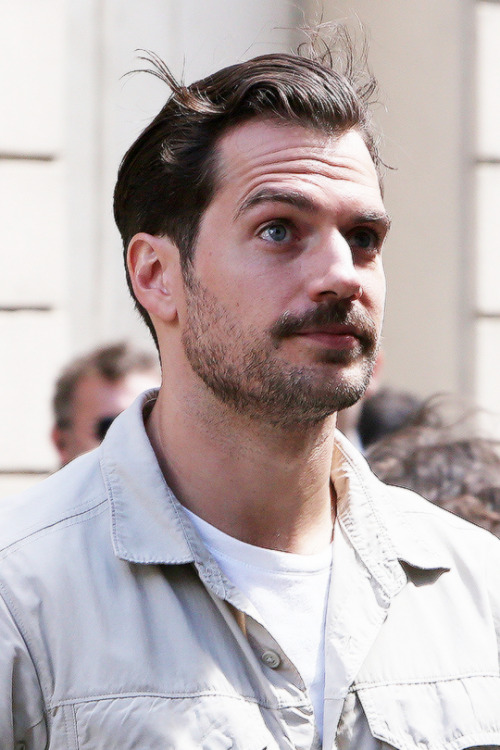 amancanfly:Requested by Anon↳ Henry Cavill + Mustache...