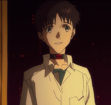 [Shinji screaming] | Shinji Ikari is cute and if you dont think so get...