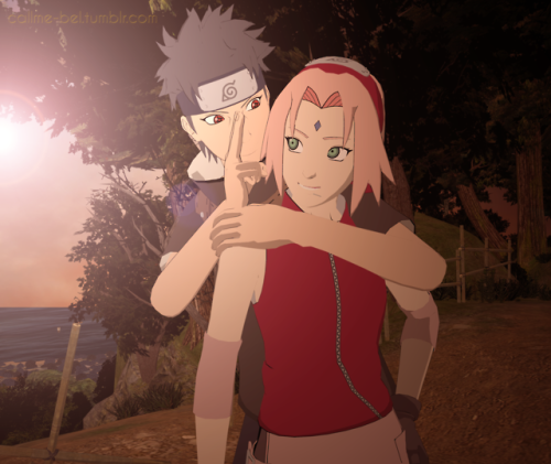 Shisui X Sakura Tumblr