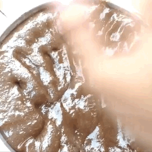 slime brown slime poking / ??