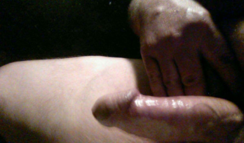 cumherekikguy:Horny guy always stroking his cock. He called...