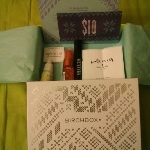 December Birchbox#Birchboxca #AllWrappedUp