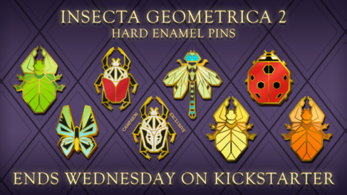 marycapaldi:Insecta Geometrica 2 ends Wednesday on Kickstarter -...