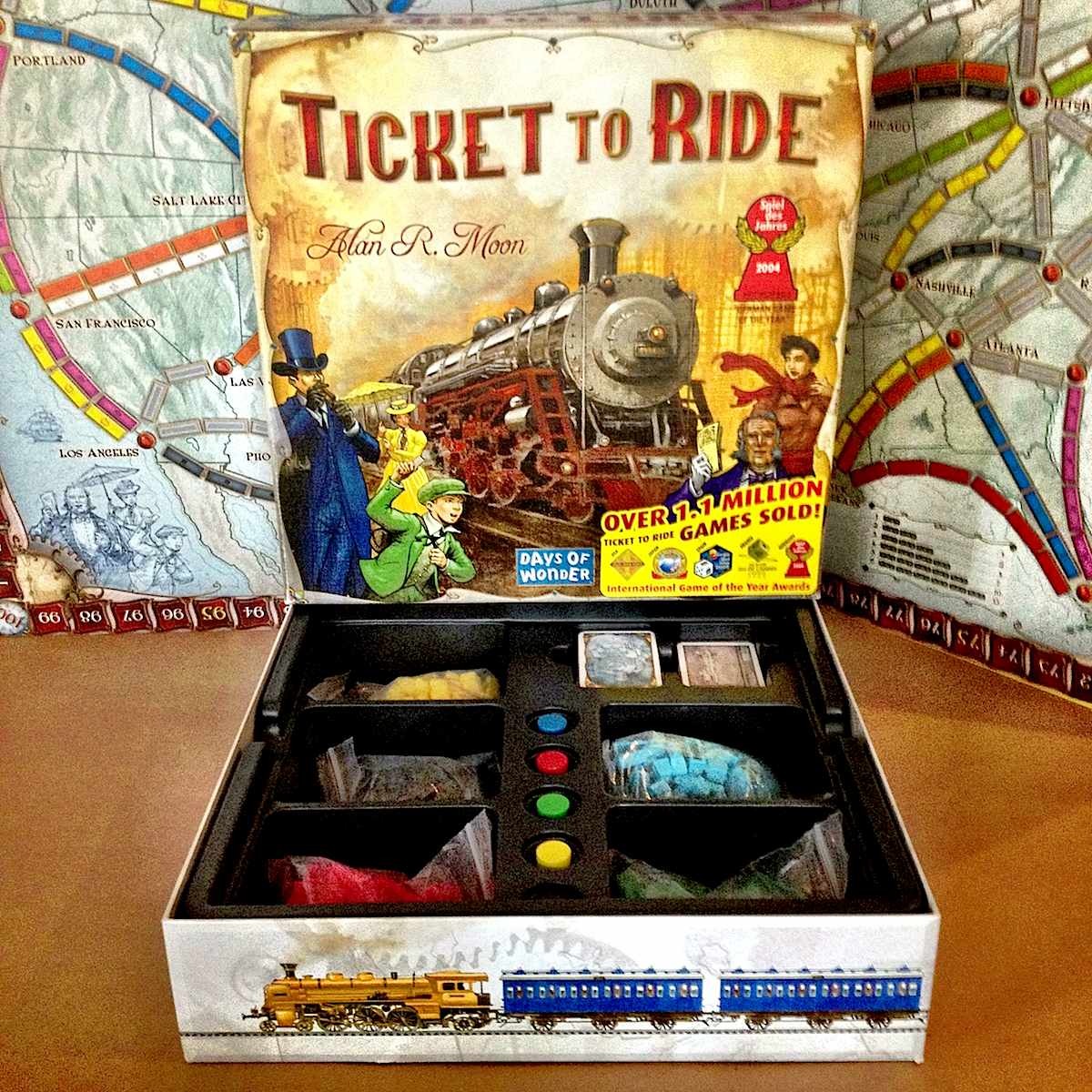 Get your ticket to ride a plastic train through as...