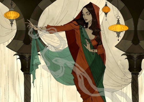 supersonicart:Abigail Larson x INPRNT.The gorgeously haunting...