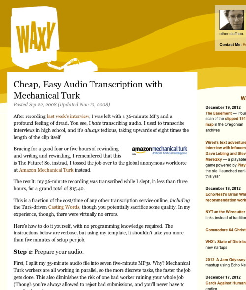 Automated Transcription Software Free Mac