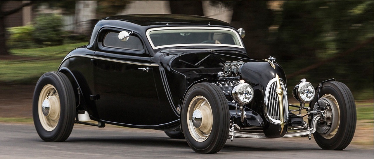 Untitled — Norm Hardinge’s 1934 Ford Coupe V 12 Lincoln...