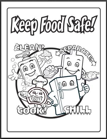 USDA Gov Doc: Food Safety Mobile Coloring Book... | gov-info: The ...