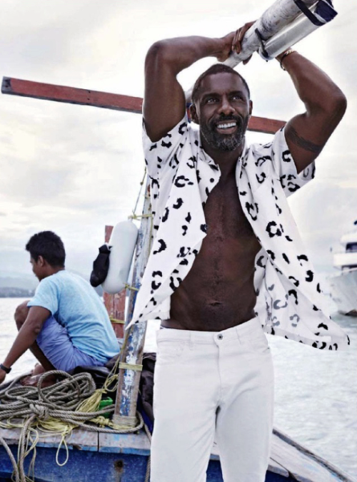 mancandykings:Idris Elba photographed by Dennis Leopold for...