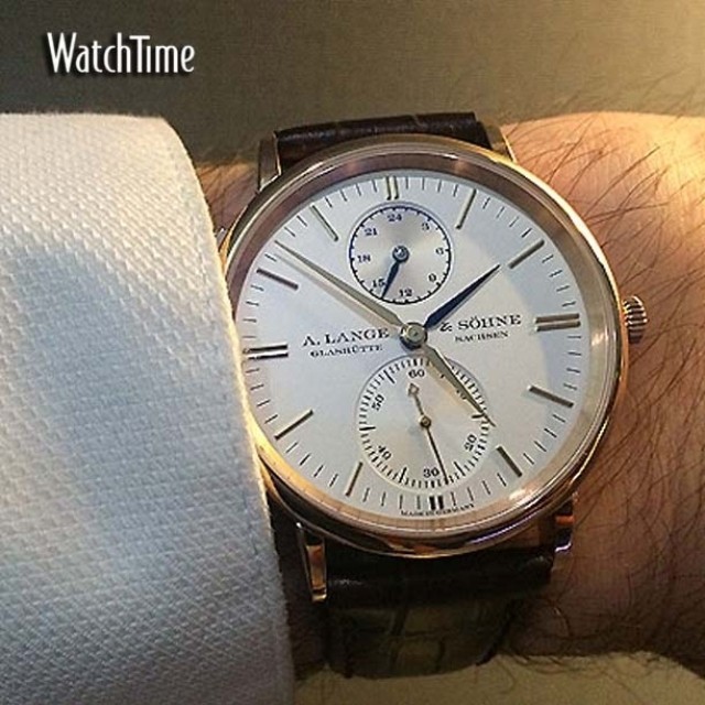 WATCHTIME — German luxury watch brand A. Lange & Sohne...