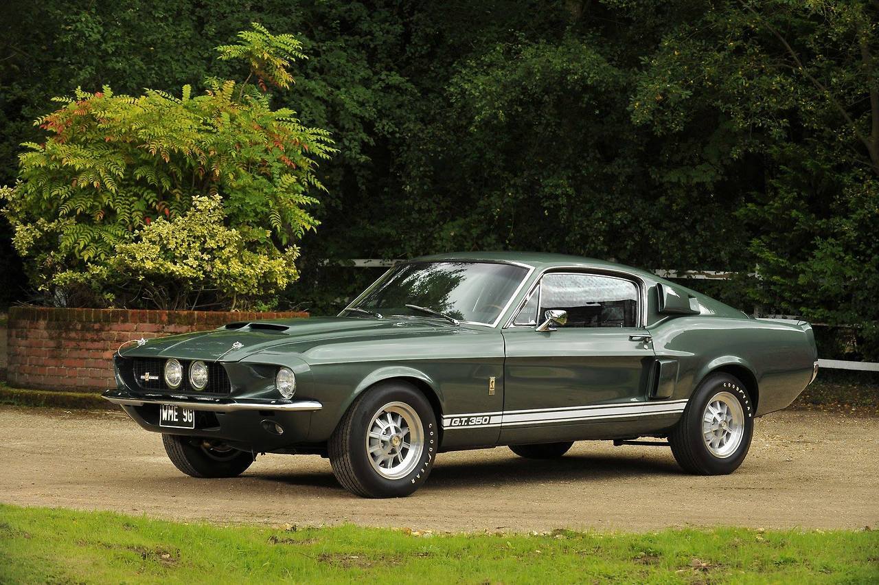 Mustang Legendary Machine. - 1967 Shelby GT350. Green