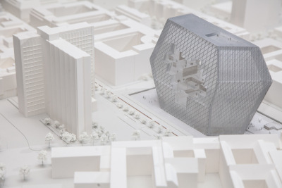 fabriciomora:<br /><br />Proposals by OMA, BIG, buro ole scheeren for axel springer HQ<br />