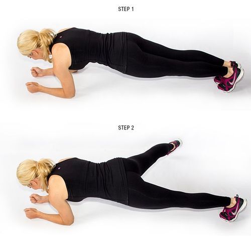 Plank Exercises Sassy Fit Girl 0984