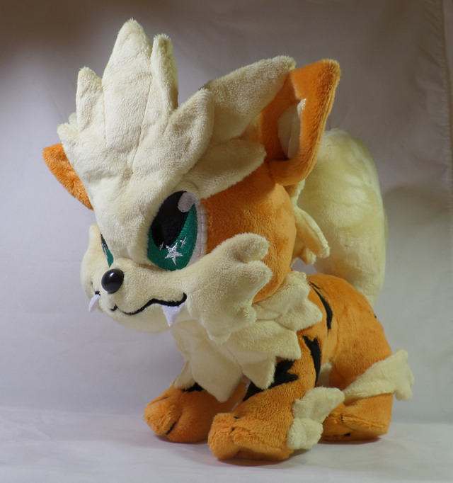 cuddly arcanine plush