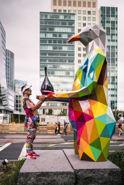 okuda sculpture public art boston art