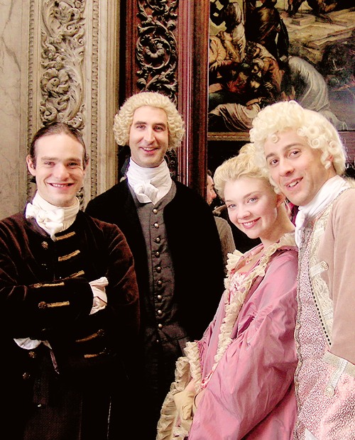 Darlingdormer Natalie Dormer And Charlie Cox On The Set Of