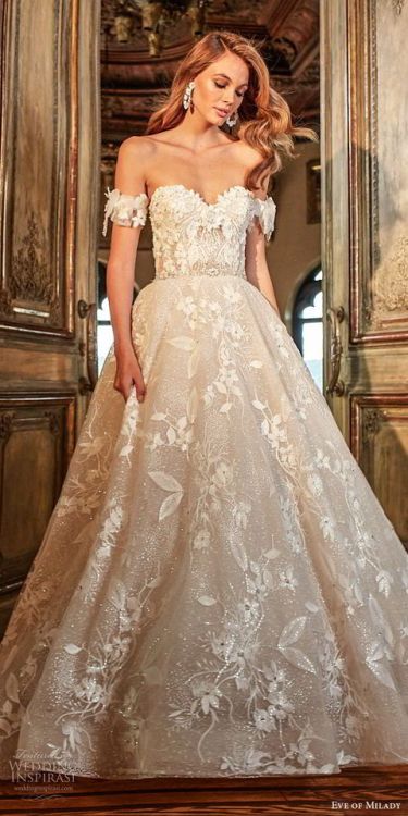 (via Eve of Milady Couture Fall 2018-2019 Wedding Dresses |...