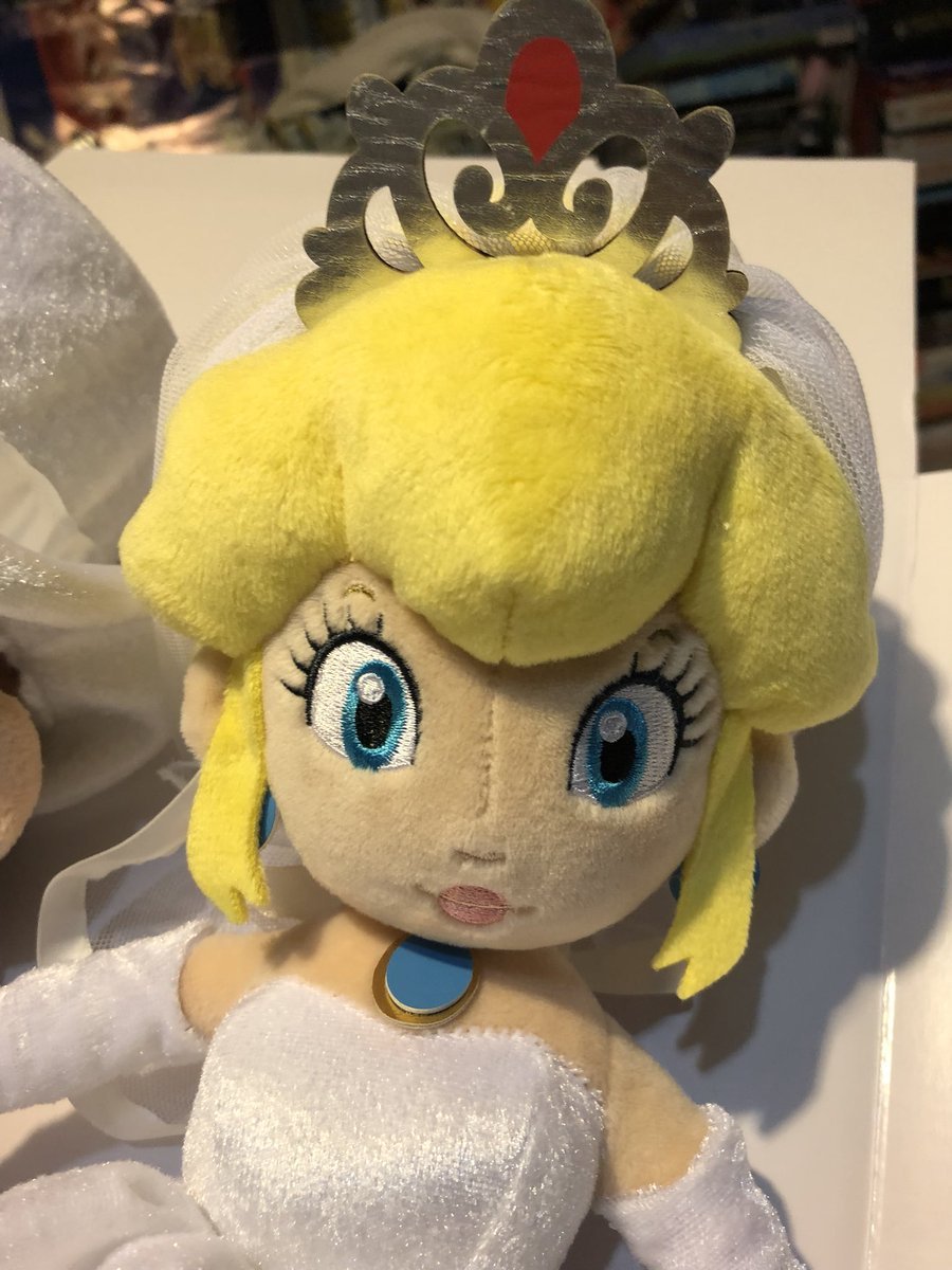 princess peach wedding plush