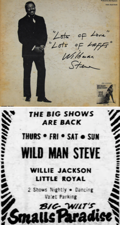 oldshowbiz:Wild Man Steve was a disc jockey in the 1950s. Like...