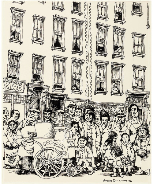 thunderstruck9:thebristolboard:“Avenue D” by Robert Crumb,...