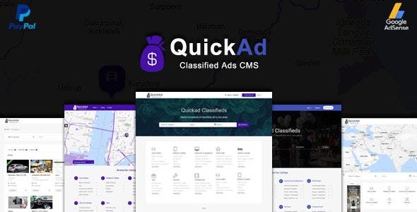 Quickad Classified v8.6 - Classified Ads CMS PHP Script Nulled