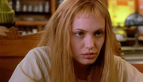 Angelina Jolie side-eye gif