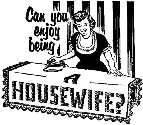 danskjavlarna:“Can you enjoy being a housewife?”  Without...