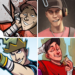 deadpoolian:Here’s Scout! [Medic] [Soldier] [Sniper] [Spy]...