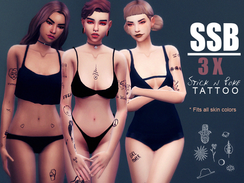 sims 3 cc tattoos