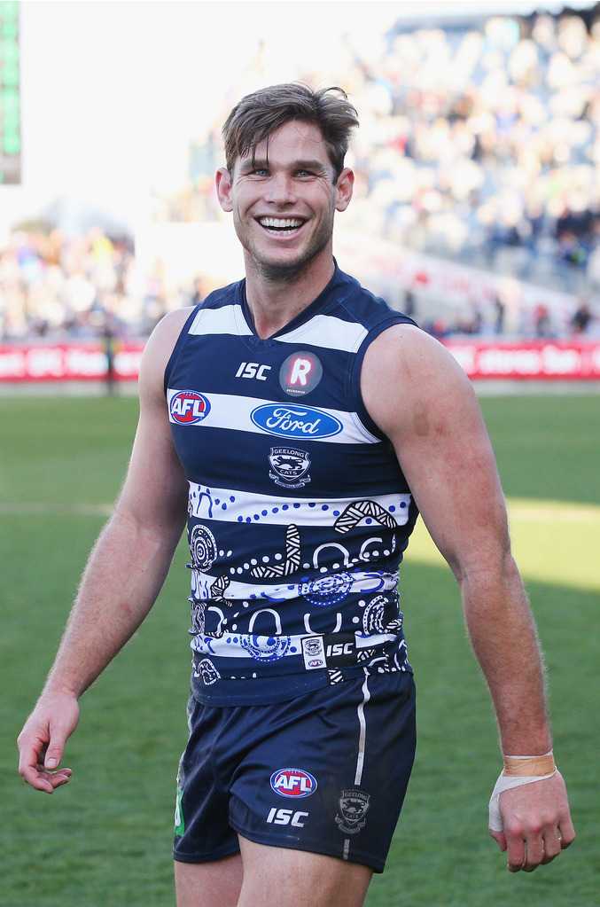 Footy Players: Tom Hawkins Of The Geelong Cats