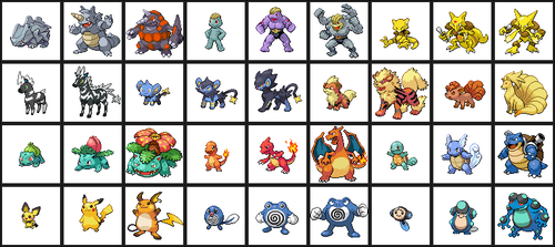 monster saga pokemon pokedex