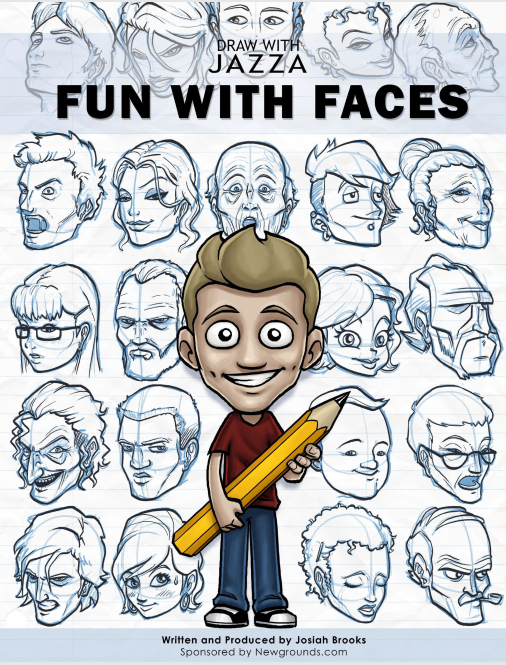 Ebook Download Draw With Jazza Fun With Faces By Josiah Brooks