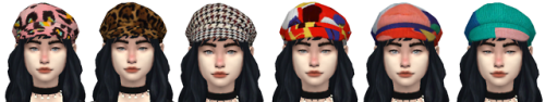 jnojoysims:[JnoJoysims] EA Baker Boy Hat  