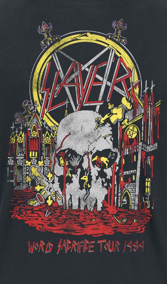 ☇Captor of Sin☇ — mymindlostme: Slayer 1989 World Sacrifice Tour...