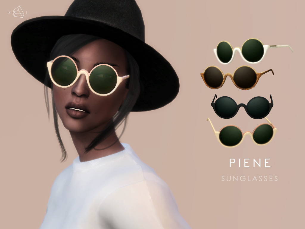 Sunglasses - PIENE (3.1 Phillip Lim)
- 4 swatches
â€œDOWNLOAD: Simfileshare | TSR (To be published Mar 4, 2016)
â€
Hat - toksik / Top - @sims4-marigold, @tukete / Pose - @flowerchamber