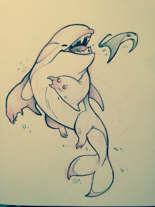 coconutmilkyway:First batch of inktober sketches from my...