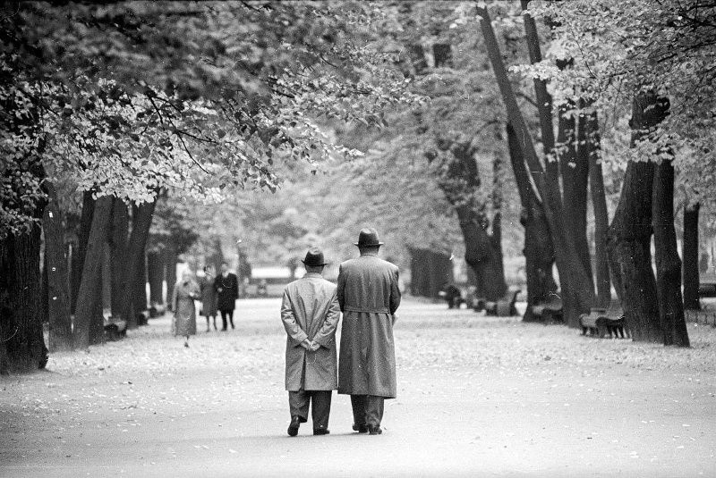 Summer Gardens, 1970s. Photo by Alexander Steshanov.