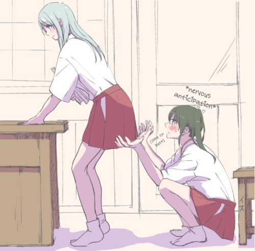 wholesomeyuri:✧･ﾟ: *✧ Moment of Anticipation ✧ *:･ﾟ✧♡...