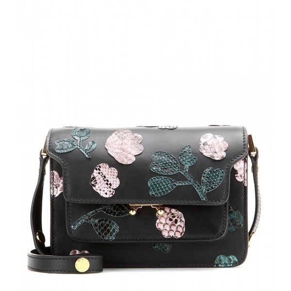 marni mini trunk bag black