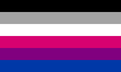 stormandrout:I made a bi/ace flag, for all your bi/ace flag...