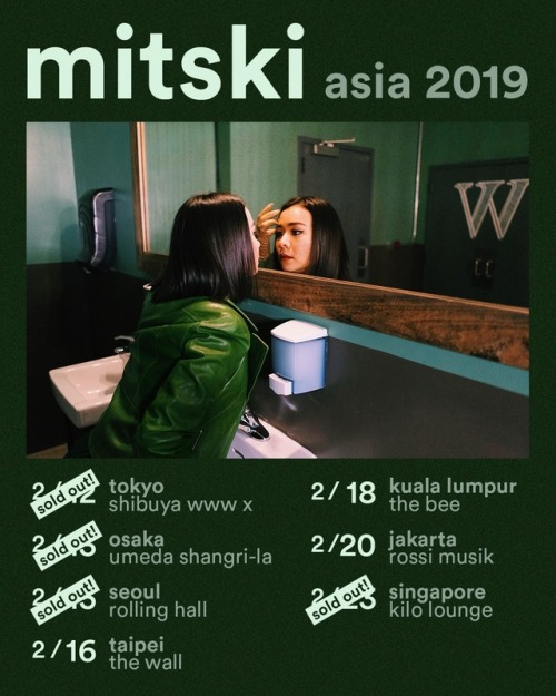 officialmitski:my favorite mitski tour posters (Anindya Anugrah,...