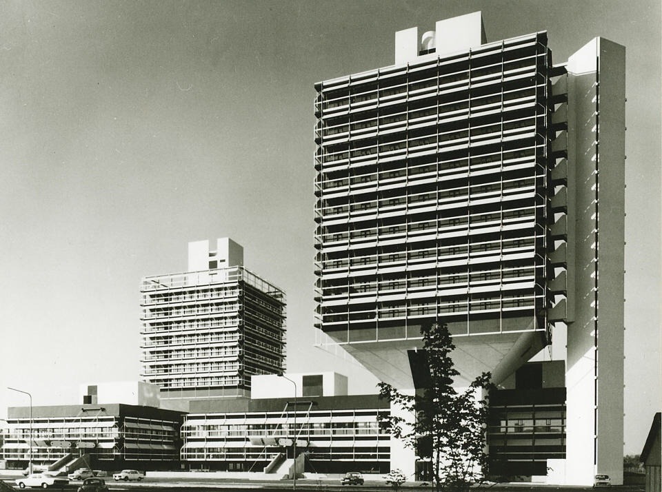 German Post-war Modern — Headquarters Of Olivetti (1968-72) In